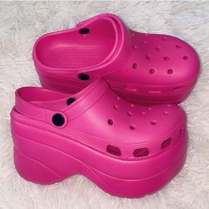 Brand New. Size 6/36. Pink Crocs
